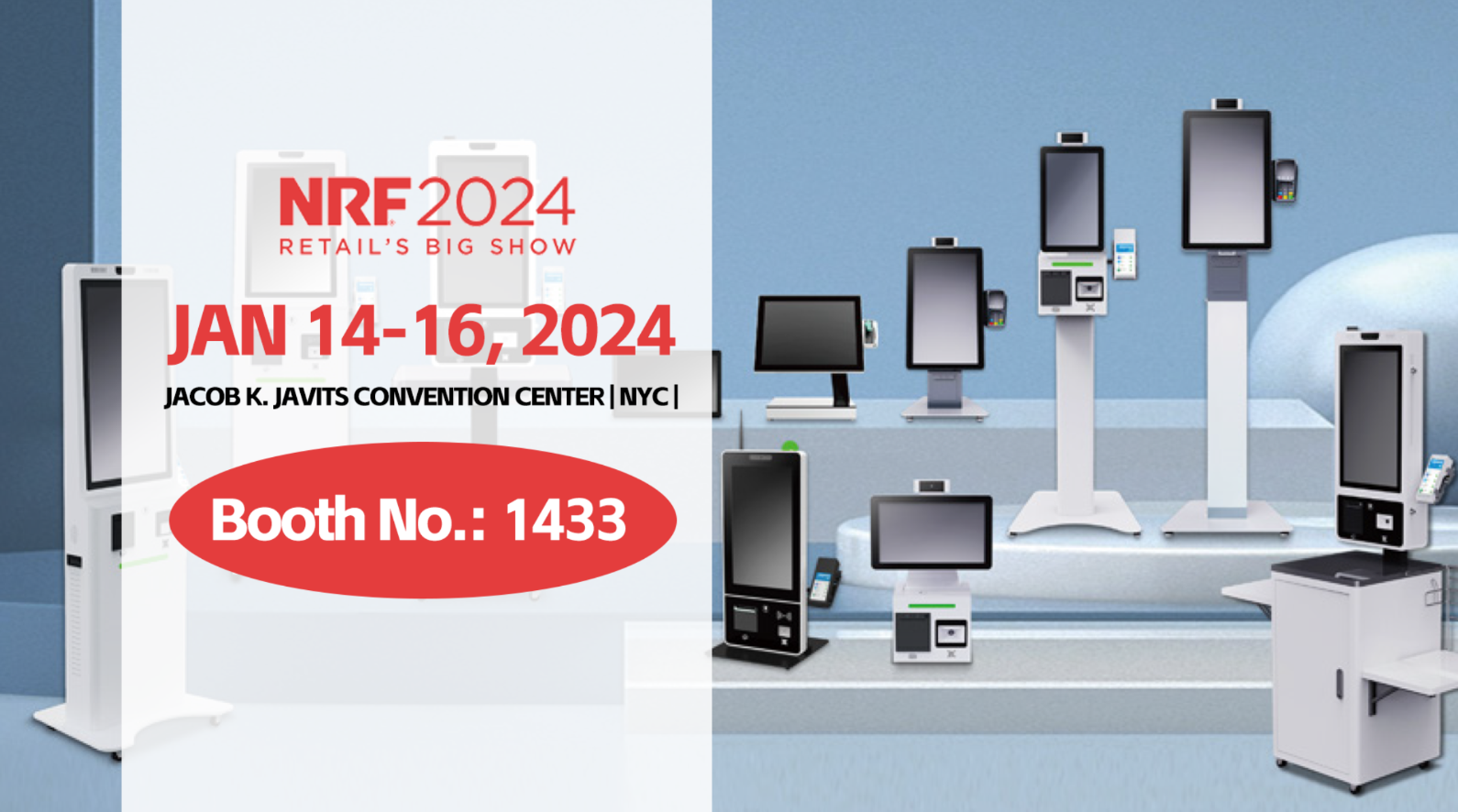 Sui-Yi presenterar banbrytande självbetjäningskiosker på NRF 2024 Retail's Big Show